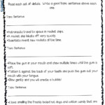 Writing A Topic Sentence Worksheet
