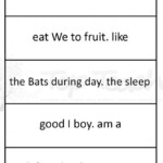 16 Sentence Order Worksheets For Kindergarten Worksheeto