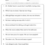 17 Simple Sentence Worksheets 6th Grade Free PDF At Worksheeto