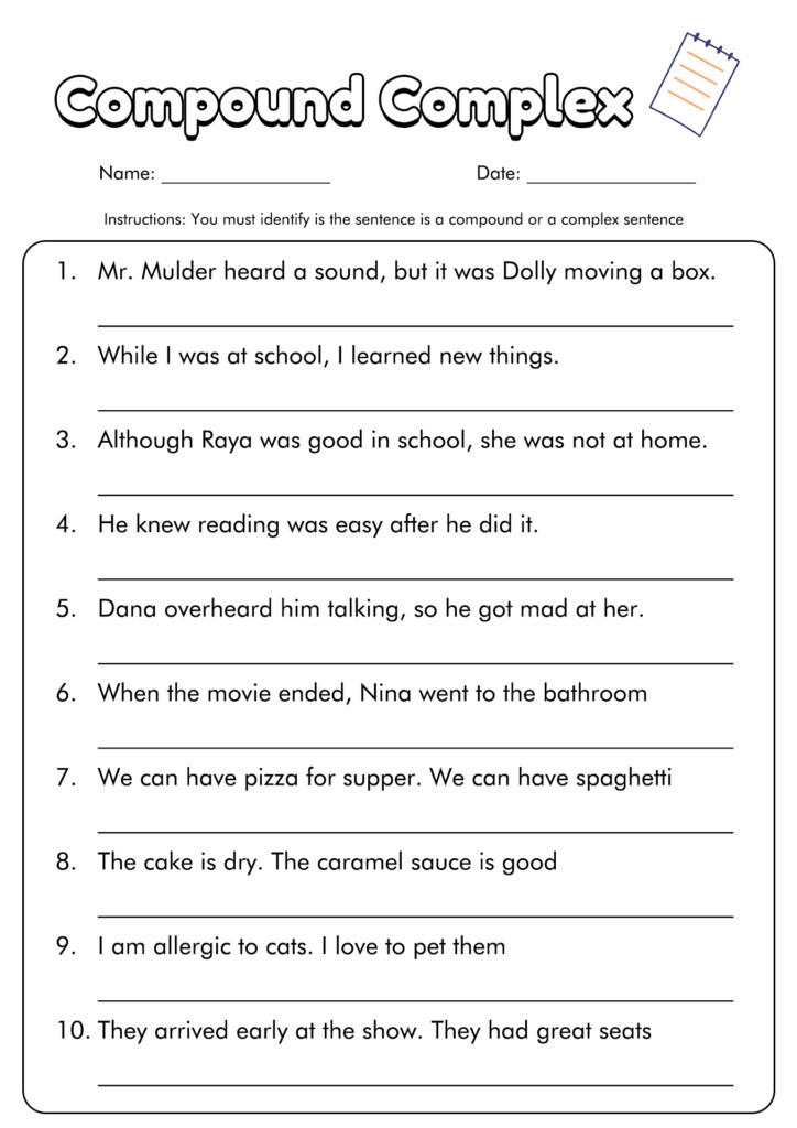 17 Simple Sentence Worksheets 6th Grade Free PDF At Worksheeto