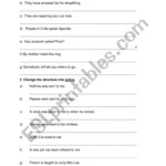 Active Passive Sentences ESL Worksheet By Gsmiles