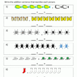 Addition Worksheets For Kindergarten