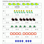 Addition Worksheets For Kindergarten