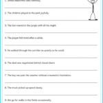 Adverbial Phrase Worksheet With Answers