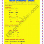 Basic Sentence Pattern ESL Worksheet By Lizady