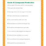 Choose The Sentence That Has A Compound Predicate
