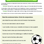 Compound Sentences Using Fanboys Worksheets Worksheets Master