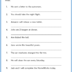 Convert Active Voice Into Passive Voice Worksheets Your Home Teacher