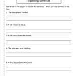 Copy Paragraph Worksheet