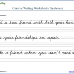 Cursive Writing Worksheets K5 Learning