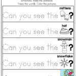 December FUN Filled Learning With NO PREP Simple Sentences