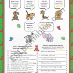 Declarative And Interrogative Sentences ESL Worksheet By VaneV