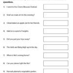 Declarative Interrogative Imperative Exclamatory Sentences MCQ