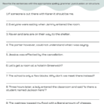 Editing Proofreading Worksheets