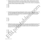 English Worksheets Irrelevant Sentences Practice
