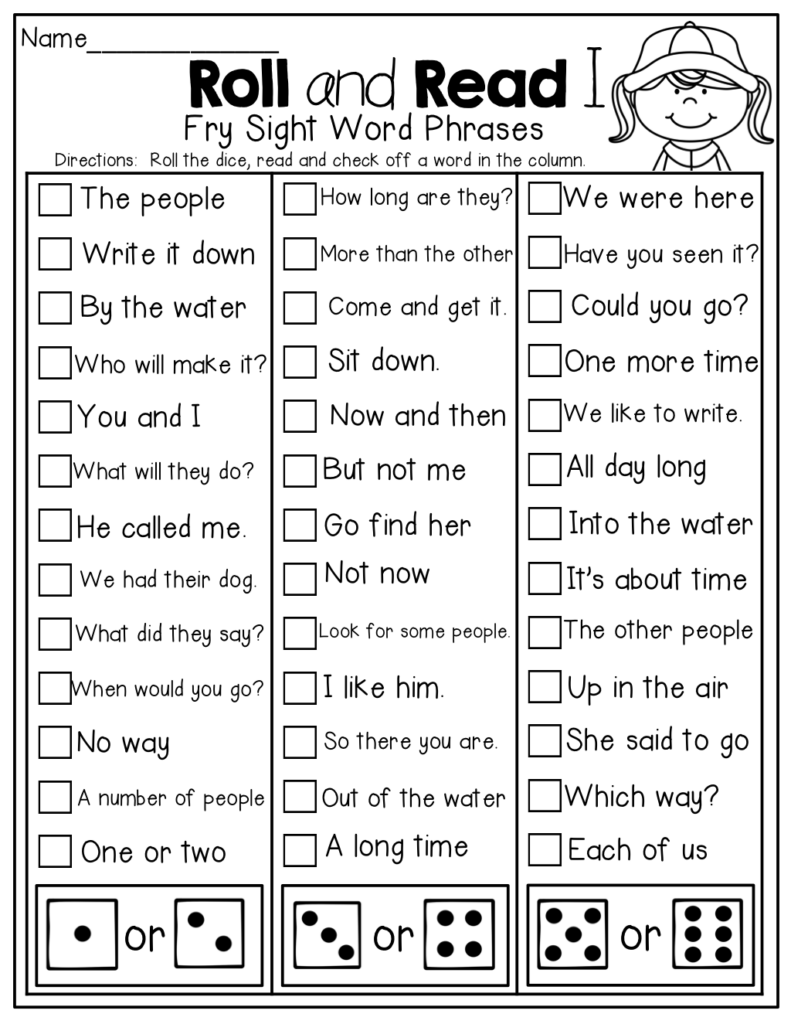 Fluency Activities For 3Rd Grade