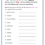 Grade 3 Grammar Topic 6 Nouns Worksheets Lets Share Knowledge Plural