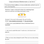 Grade 8 Compound Complex Sentences Worksheet With Answer Key Pdf