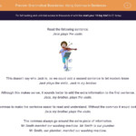 Grammatical Boundaries Using Commas In Sentences Worksheet EdPlace
