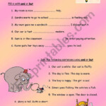 Joining Sentences Using And Or But ESL Worksheet By Sarahann1984