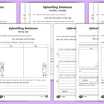 KS1 Uplevelling Sentences Differentiated Worksheets
