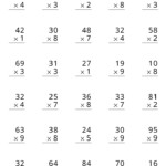 Multiplication Worksheets Grade 3 With Answer Key