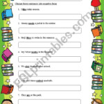 Negatives ESL Worksheet By Nidagift