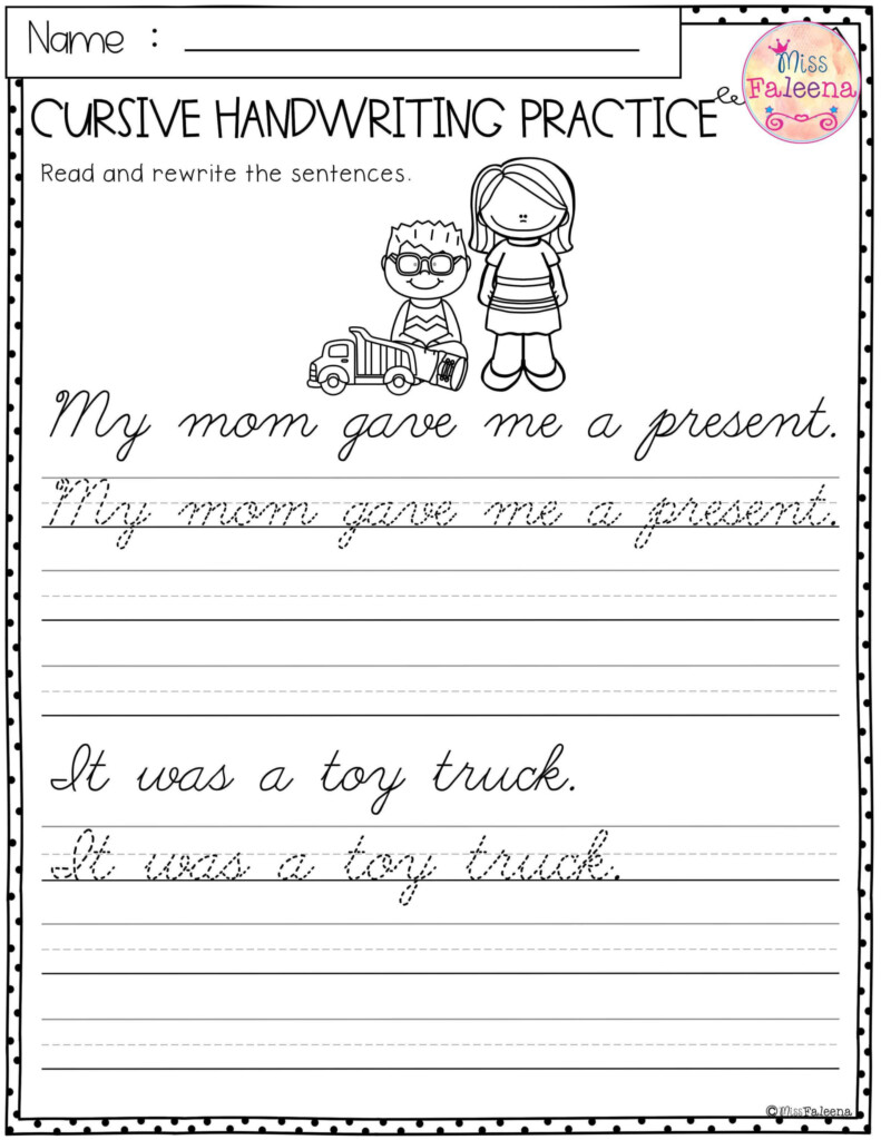 Practice Writing Sentences Worksheets
