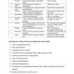 Punctuation Worksheet With Answers