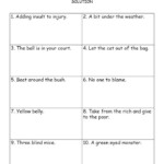 Rebus Worksheet 3 Answers