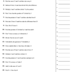Rewriting Number Sentences Worksheet With Answer Key Printable Pdf Download