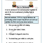 Run On Sentence Worksheet