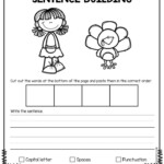 Sentence Building Worksheets 1st Grade Try This Sheet