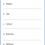 Sentence making worksheets for 4th grade Your Home Teacher