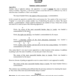 Sentence Variety Exercise 4