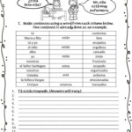 Ser And Estar Worksheet