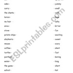 SVO ESL Worksheet By Lilylilylily
