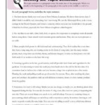 Topic Sentence Worksheet 3rd Grade