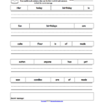 Unscramble The Sentences Worksheets EnchantedLearning