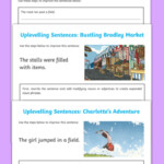 Uplevelling Sentences Worksheet Pack Sentence Activities Expanded