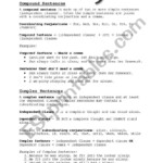 Using Commas In Compound And Complex Sentences ESL Worksheet By