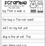 Words I Use When I Write Grade 1
