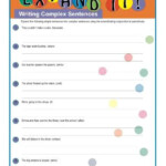 Writing Complex Sentences Sentence Structure Worksheets