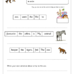 Writing Sentences Year 1 Worksheets Worksheets For Kindergarten